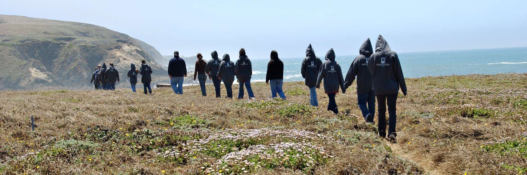 Students at the Bodega Marine Reserve